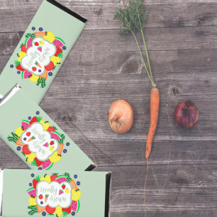 Locally Grown Farmer's Market Birthday Hershey Bar Favors