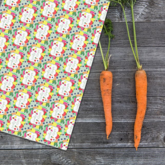 Locally Grown Farmer's Market Birthday Tissue Paper (Creator Uploaded)
