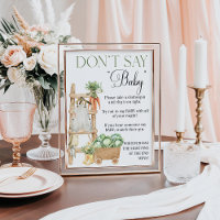 Locally Grown Farmers Market Boho Baby Shower