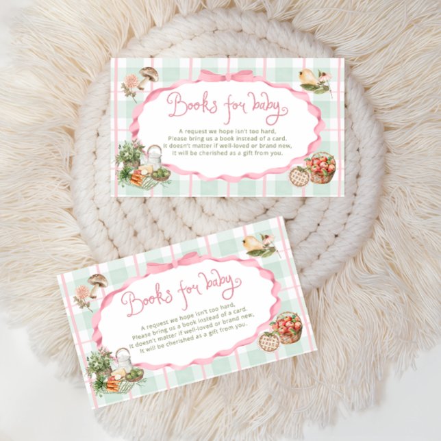 Locally Grown Farmers Market Books for Baby Ticket Enclosure Card (Creator Uploaded)
