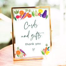 Locally Grown Farmers Market Cards and Gifts Sign
