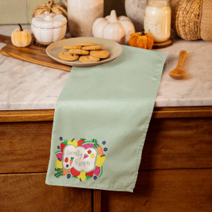 Locally Grown Farmer's Market Kitchen Towel