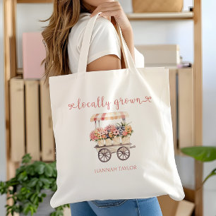 Locally Grown Farmer's Market Tote Bag