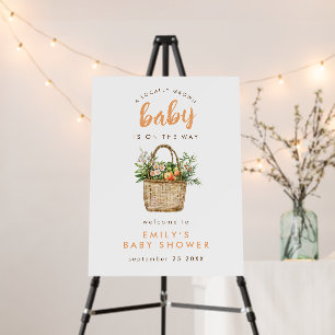 Locally Grown Farmers Market welcome Baby Shower  Foam Board