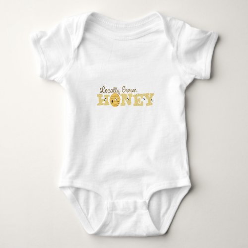 Locally Grown Honey Baby Bodysuit