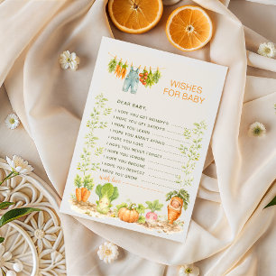 Locally Grown Little Sprout Wishes for Baby Shower