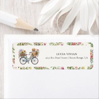 Locally Grown & Loved Baby Shower Address Label