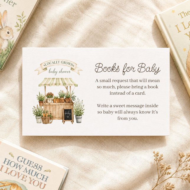 Locally Grown Sage Farmers Market Books for Baby Enclosure Card (Creator Uploaded)