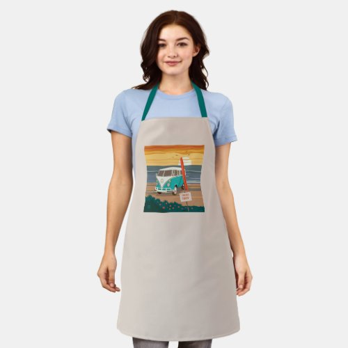 Locals Only  VW Surf Van Apron