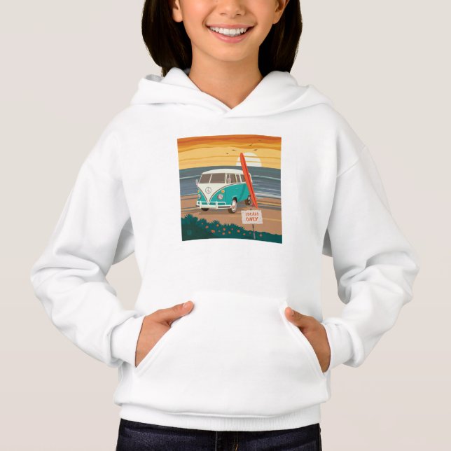 Locals Only | VW Surf Van Hoodie (Front)