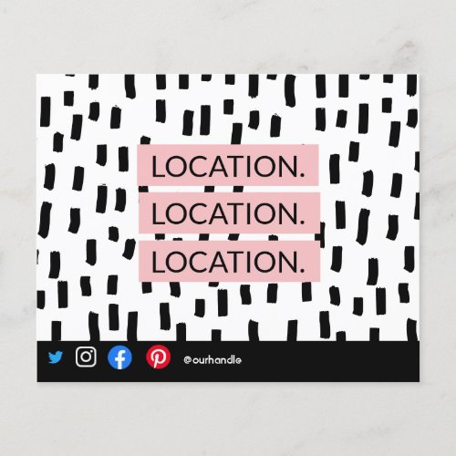 location selling mailer real estate marketing  fly flyer