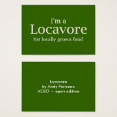 Locavore ~ ATC (Front & Back)