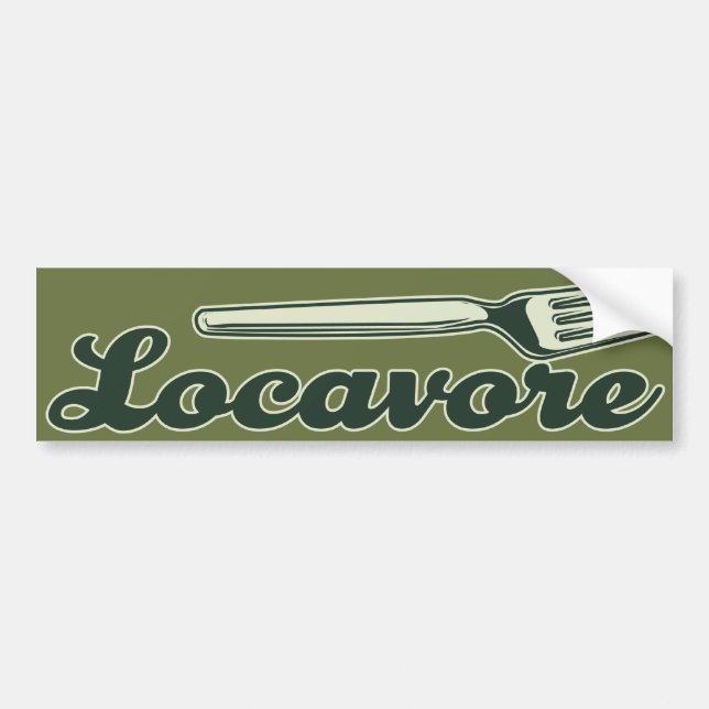 Locavore Bumper Sticker (Front)