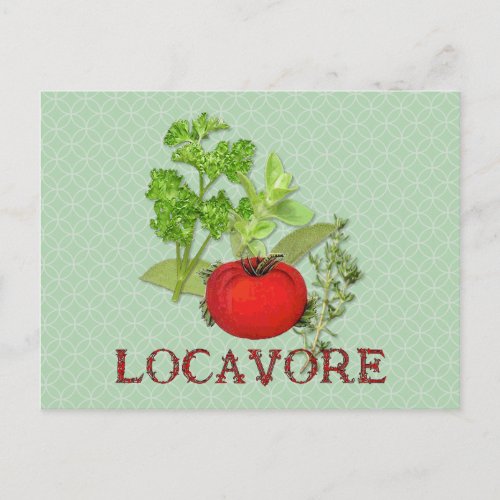 Locavore Postcard