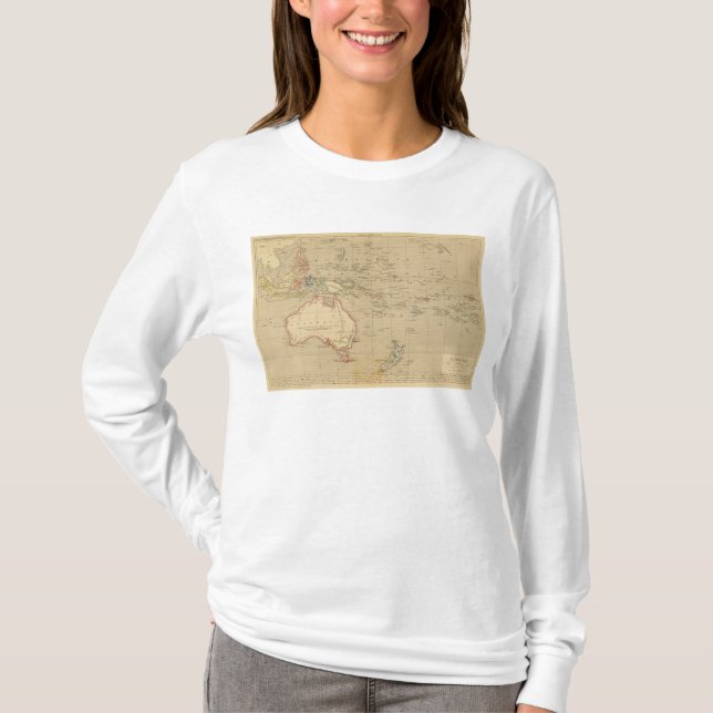 L'Oceanie en 1841 T-Shirt (Front)
