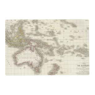 L'Oceanie - Oceania Placemat