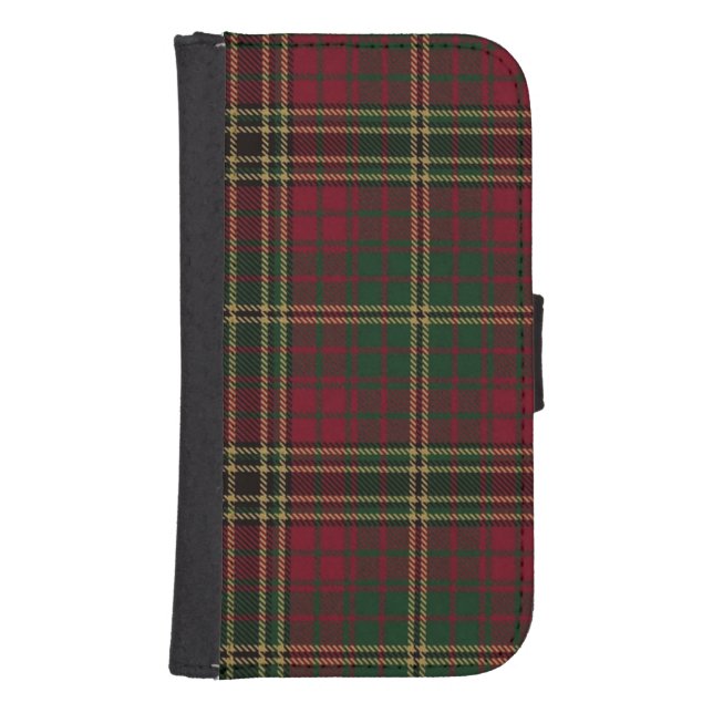 Loch Achnacloich Plaid Samsung Galaxy Wallet Case (Front)