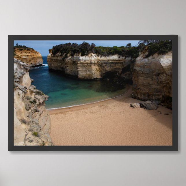 Loch Ard Gorge, Great Ocean Road Australia Framed Art (Framed Front)