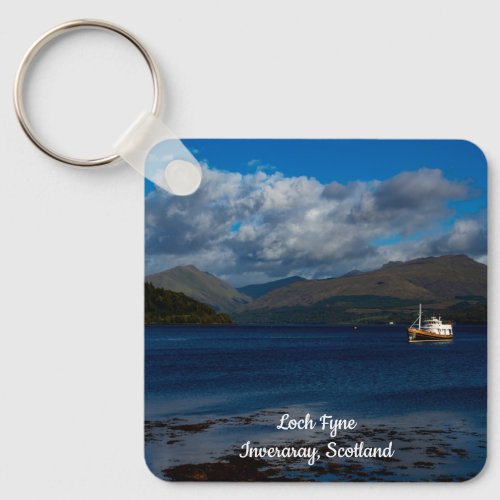 Loch Fyne Inveraray Scotland Keyring