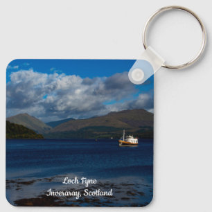 Loch Fyne, Inveraray, Scotland Keyring