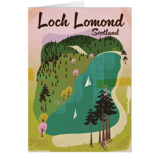 Loch Lamond Scotland Cards (Front)