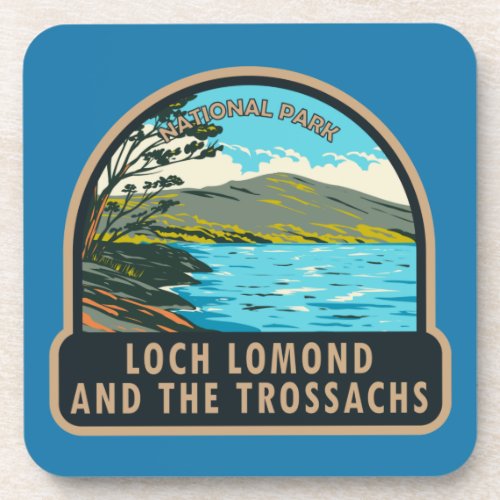 Loch Lomond and the Trossachs National Park  Beverage Coaster
