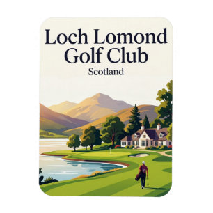 Loch Lomond Golf Club, Scotland Magnet