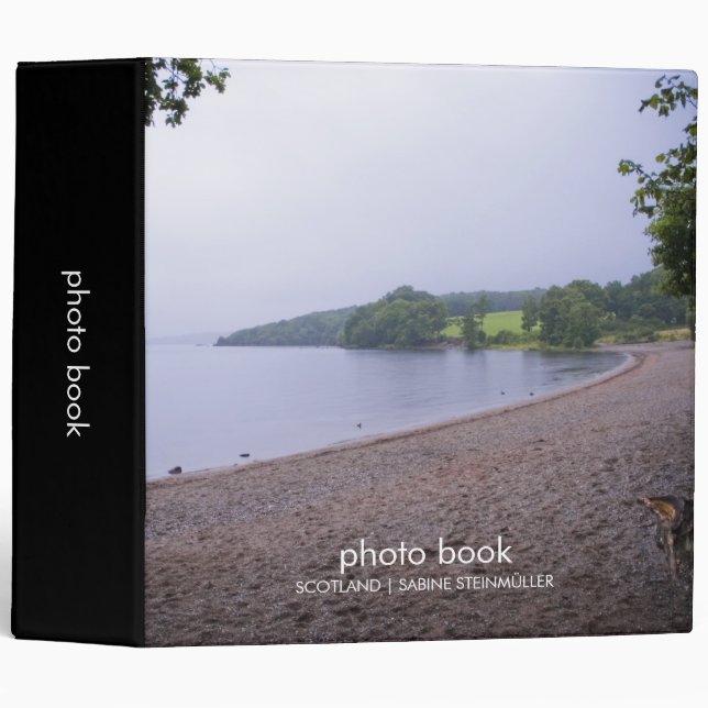 Loch Lomond Photo Book 3 Ring Binder (Front/Spine)