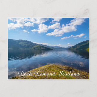 Loch Lomond, Scotland, nature postcard. Postcard