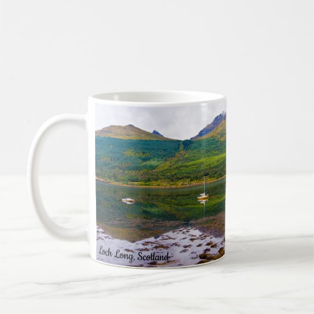 Loch Long, Arrochar, Scotland Mug (Left)