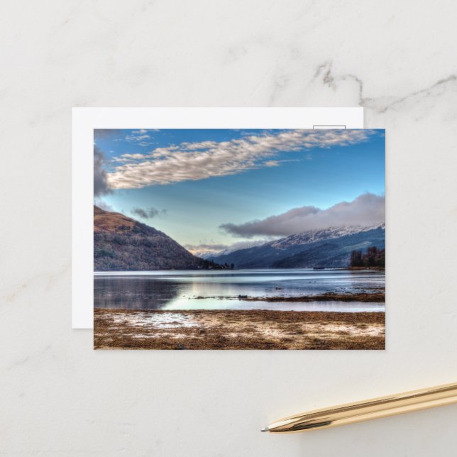 Loch Long, Arrochar, Scotland Postcard (Front/Back In Situ)