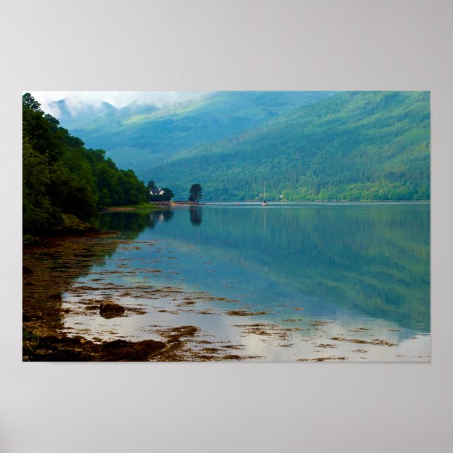 Loch Long, Arrochar, Scotland Poster (Front)
