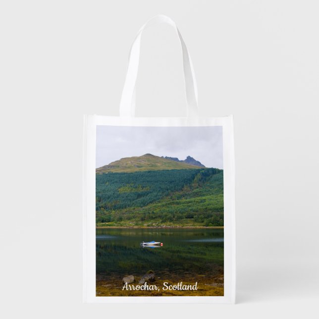 Loch Long, Arrochar, Scotland Shopping Bag (Front)