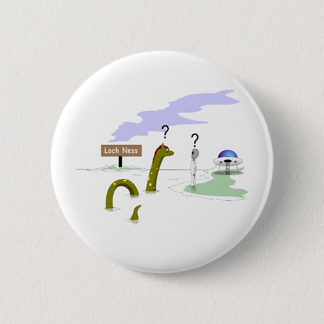 Loch Ness Button (Front)