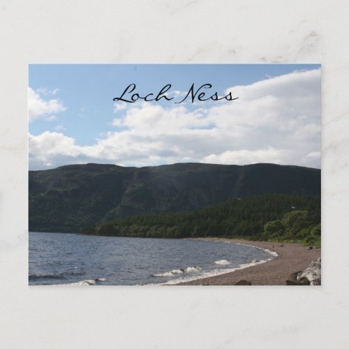 loch ness coast postcard