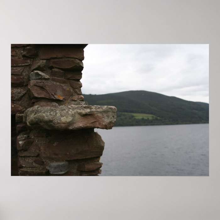 Loch Ness Urquhart Castle Print