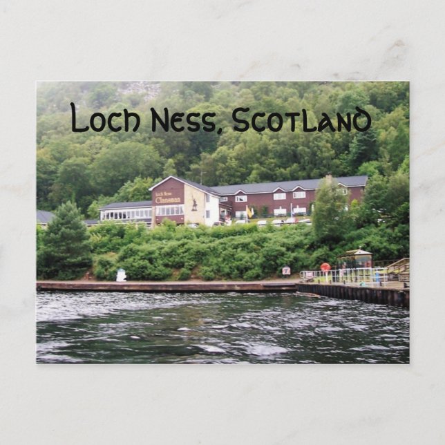 Loch Ness greetings Postcard (Front)