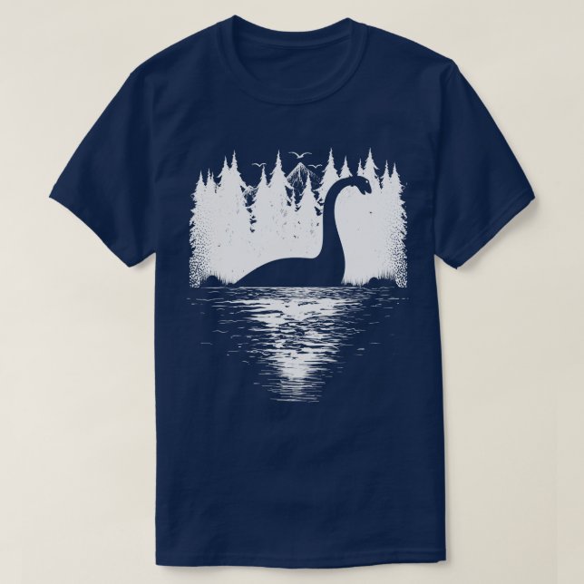 Loch Ness Monster 6 T-Shirt (Design Front)