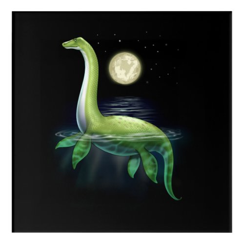 Loch Ness Monster Acrylic Print