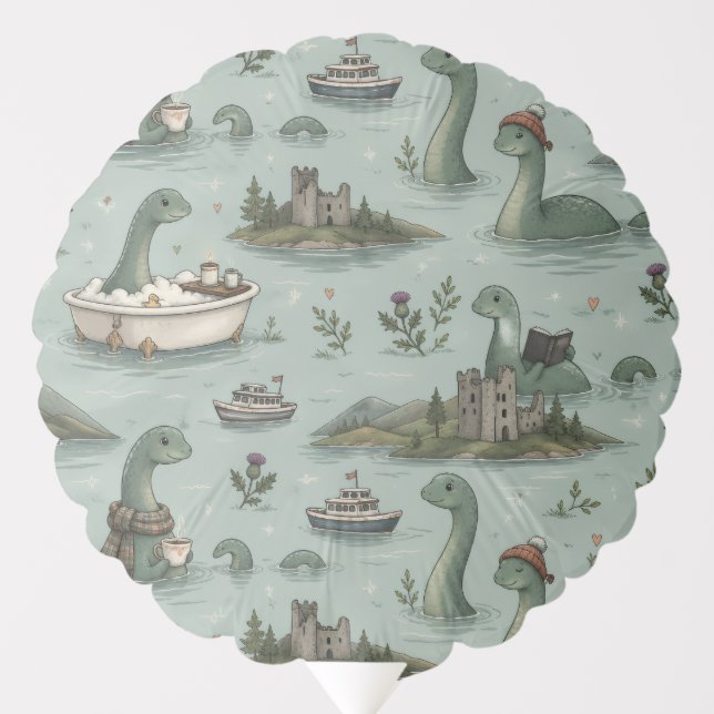 Loch Ness Monster  Balloon (Front)
