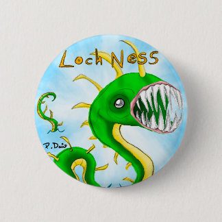 Loch Ness Monster Button