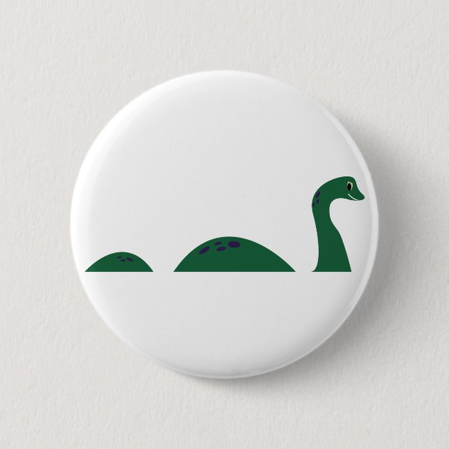 Loch Ness Monster Button (Front)