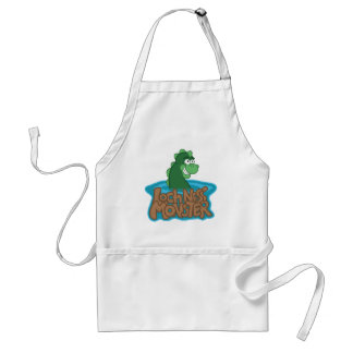 Loch Ness Monster Cartoon Adult Apron