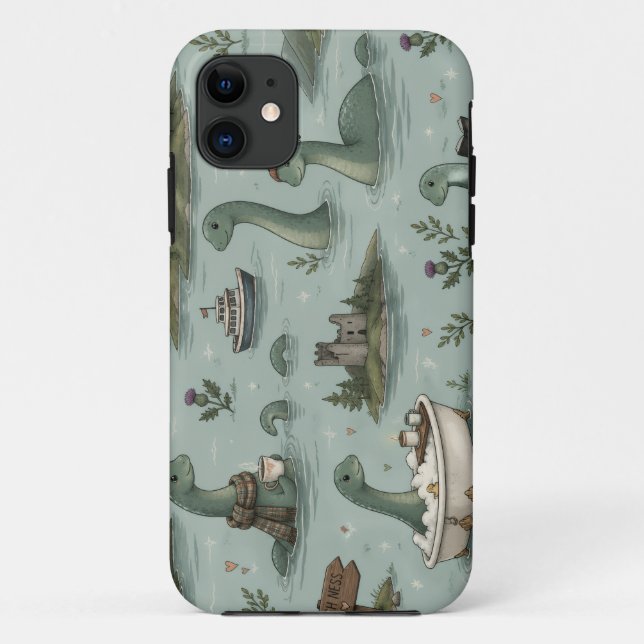 Loch Ness Monster  Case-Mate iPhone Case (Back)