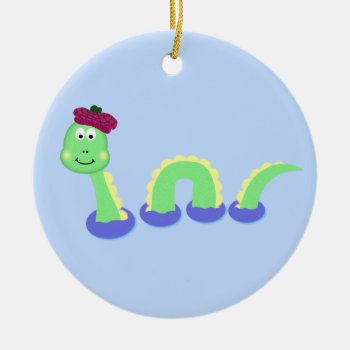Loch Ness Monster Ceramic Ornament by houseme at Zazzle