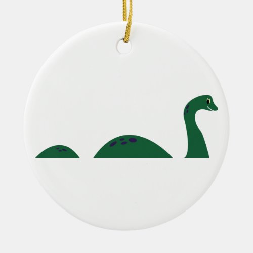 Loch Ness Monster Ceramic Ornament