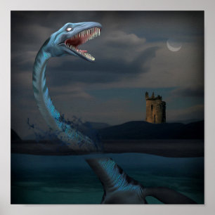 Loch Ness Monster (Creeptid) Poster