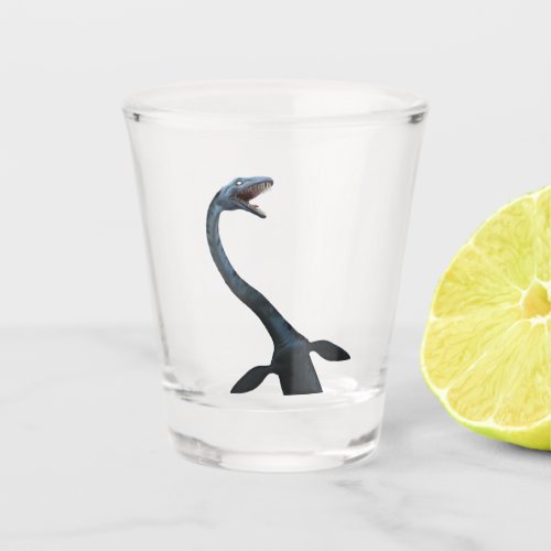 Loch Ness Monster Creeptid Shot Glass