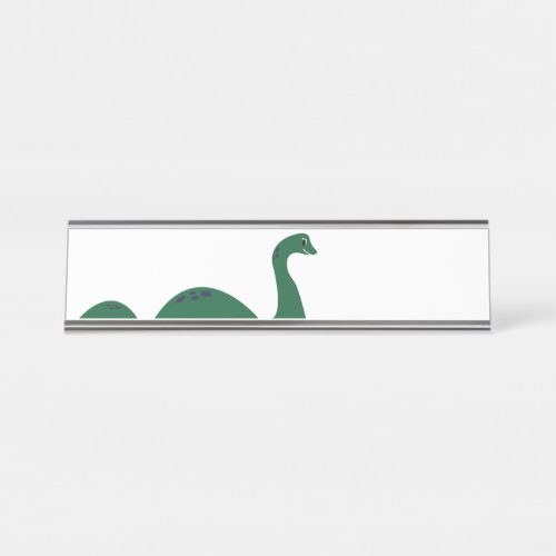 Loch Ness Monster Desk Name Plate