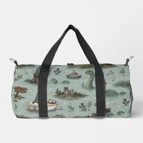 Loch Ness Monster  Duffle Bag